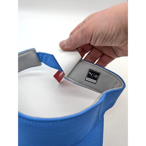 Puma‎ Golf Visor Women's OS Adjustable Hat Men's Unisex Gorpcore Golf Sports NEW - Picture 5 of 6